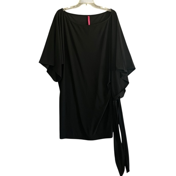 ABI FERRIN Nikki 5 Way Convertible Jersey Knit Dress Black Size Medium FLAW - Picture 3 of 10